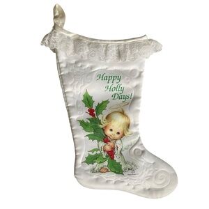 Vintage Holiday Stocking